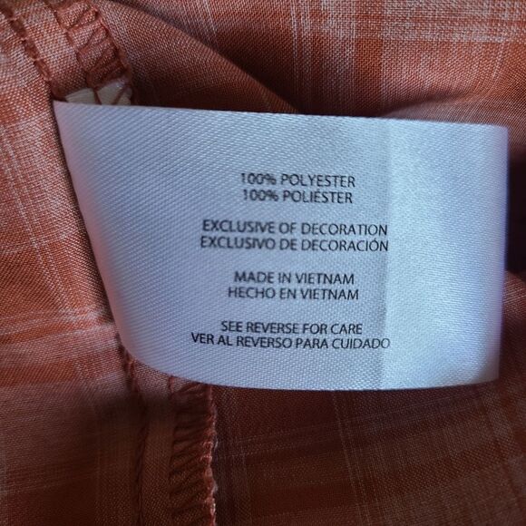 orvis short sleeve button front UPF 30 tech short sleeve shirt mens XL - Picture 5 of 6